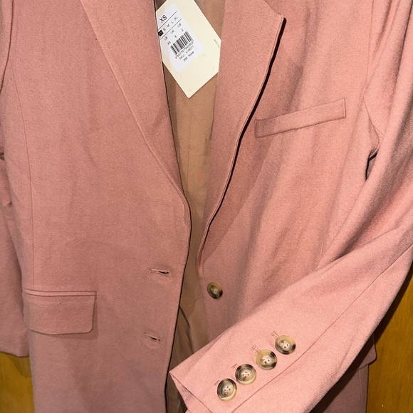 Love Bonito Harlow Brushed Shoulder Padded Relaxed Blazer - Picture 6 of 10